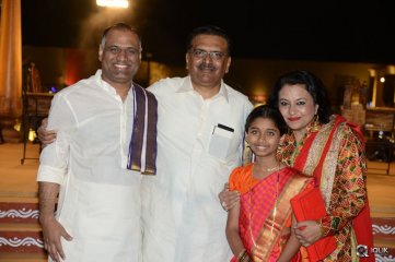 Celebs at Prasad V Potluri Daughter Half Saree Function